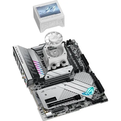 Водоблок Asus ROG Ryujin III WB White Edition (90RC00V2-M0UAY0) [143450] - фото 11