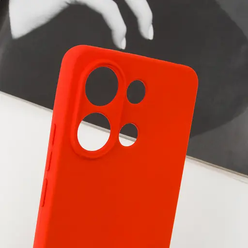 Чохол Silicone Cover Lakshmi Full Camera (AA) для Xiaomi Redmi Note 13 5G Червоний / Red - фото 4