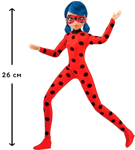 Кукла Miraculous Lady Bug Леди Баг 20 см с аксессуарами (50001) - фото 2