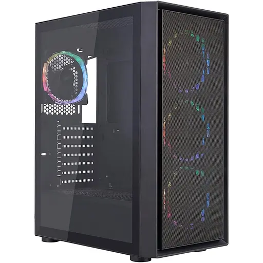 Корпус 1stPlayer Go6-BK-4FS7 Black [146442]