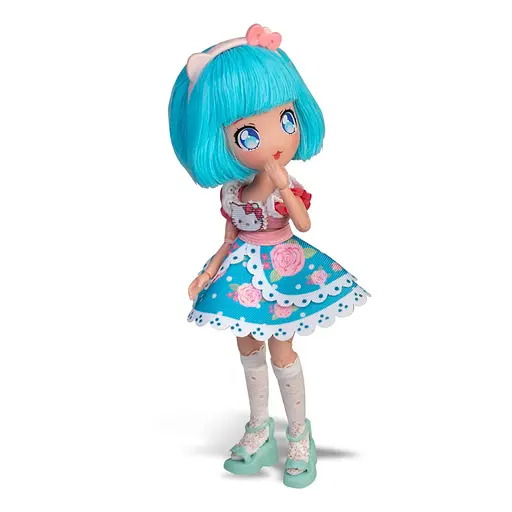 Детская кукла Красавица Пинк 4SF Manga Dolls HKTF0300 серии Hello Kitty - фото 4