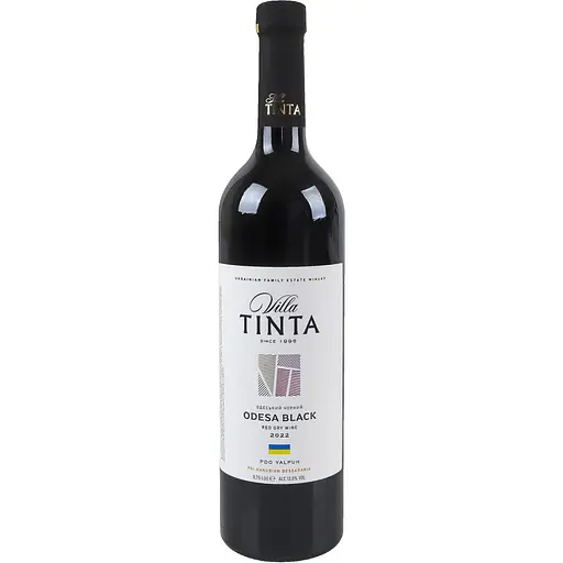 Вино Villa Tinta Odessa Black, червоне, сухе, 13%, 0,75 л (8000018914818)