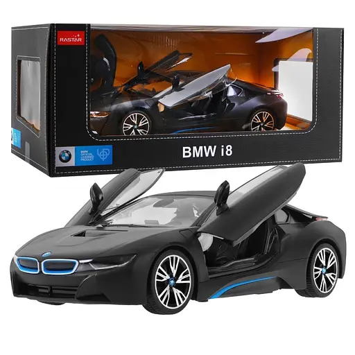 Машинка на управлінні BMW i8 1:14 RASTAR 71000 чорний