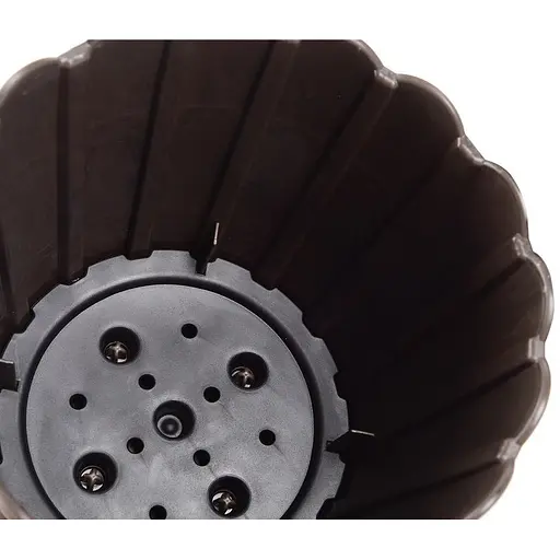 Горщик для квітів Violet House 1052 Bamboo Brown із дренажем 1.2 л (1054 BAMBOO BEIGE 1.2л.) - фото 2