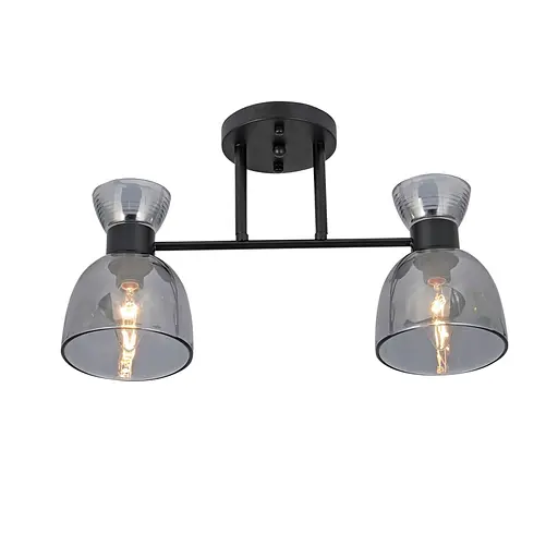 Люстра Ardero BL1220-1 MARSEILLE під лампу чорний - фото 1