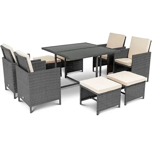 Садові меблі Di Volio Parma сірі