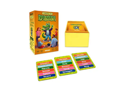 Настольная игра Оrner Крокодил (укр.) (orner-2678) - фото 6