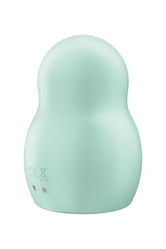 Вакуумний кліторальний стимулятор з вібрацією Satisfyer Pro To Go 1 м'ятний - фото 4