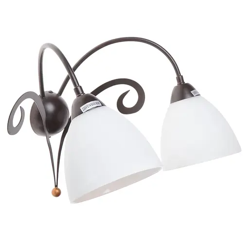 Бра Brille BKL-550W/2 настінне накладне класичне E14 - фото 2