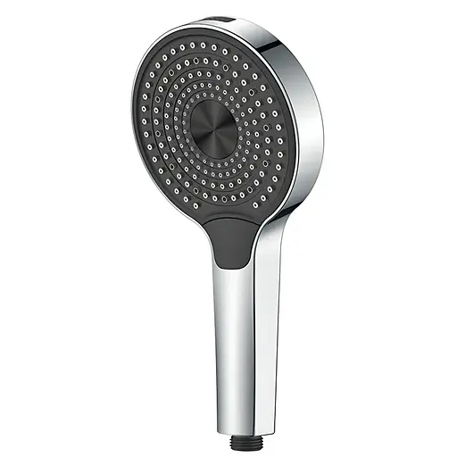 Ручний душ Koer KP-0414-01 4 функції Black KR5569, Хром - фото 1