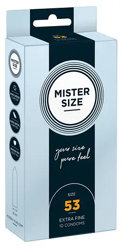 Презервативи Mister Size 53, 10 шт - фото 2