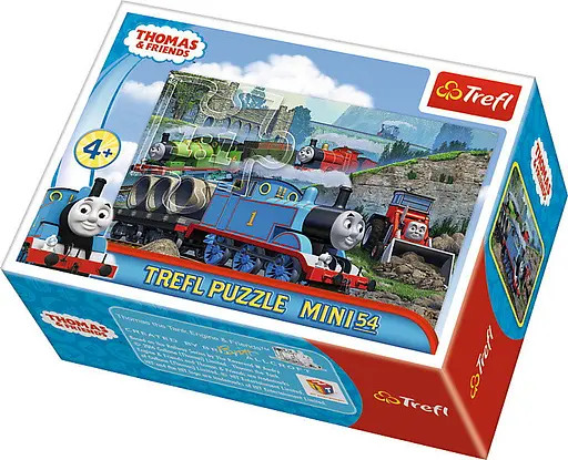 Набор Пазлы - (54 элм. мини) - "Томас" / Томас и его друзья - фото 1