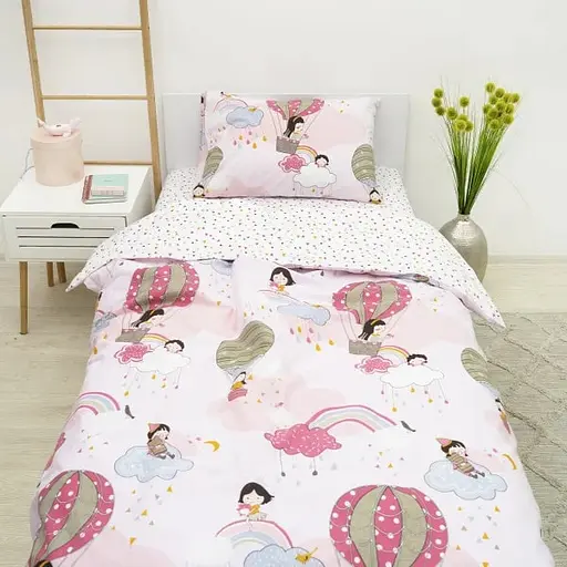 Комплект постільної білизни Viluta підлітковий ранфорс 24337 100% бавовна - фото 1