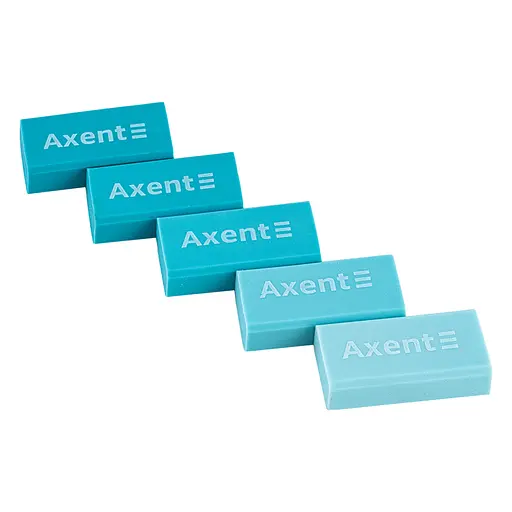 Набор ластиков Axent Gradient в пластиковом боксе 5 шт. ассорти (1199-A) - фото 4