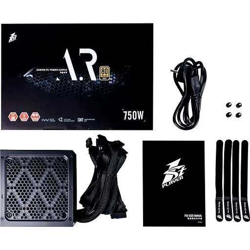 Блок живлення 1stPlayer PS-750AR (AR-GLD-750-BK-EU) [140572] - фото 7