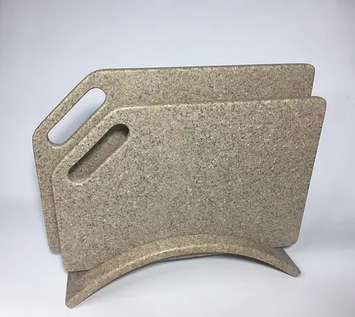 Набір обробних дошок на підставці зі штучного каменю - Аспен Браун - фото 3