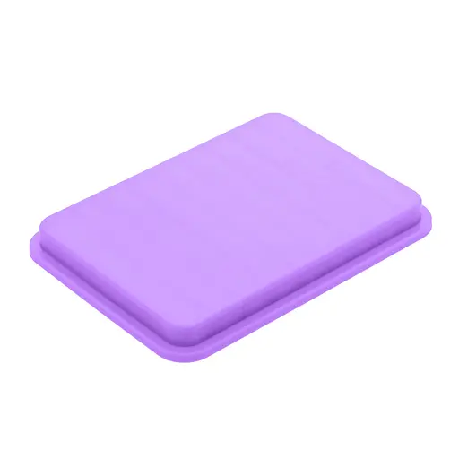 Форма силіконова для випічки хлібних паличок Гриссіні 15х11х1 см, A-plus Фіолетовий 86259 - фото 4