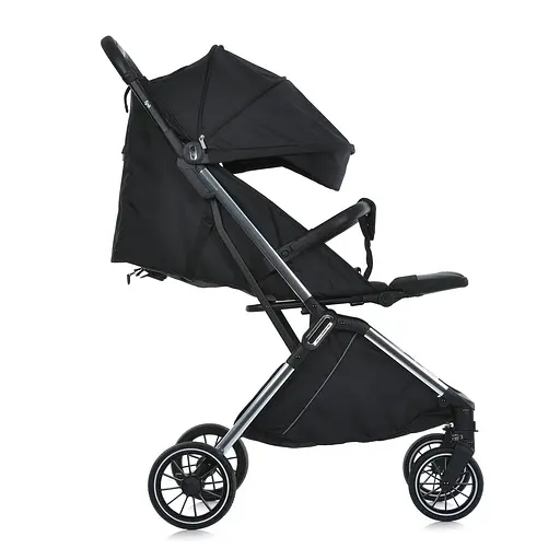 Детская прогулочная коляска-книга El Camino ME 1129 Link Black Striped Черная - фото 4