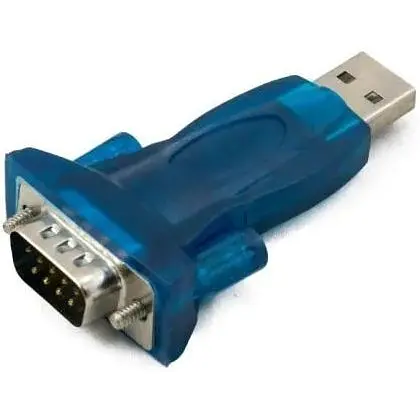Адаптер Usb Extradigital, черный, Usb 2.0 - RS-232 (COM) , 1 м, чипсет HL340 (KBU1654) - фото 1