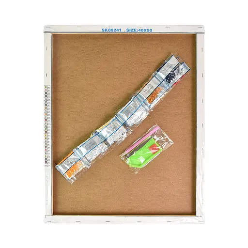 Алмазная мозаика Strateg ПРЕМИУМ В роскоши кофейных ароматов размером 40х50 см (SK88242) - фото 2