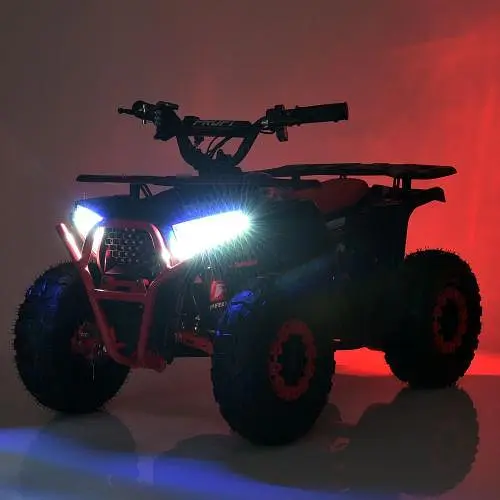 Электромобиль детский Квадроцикл HB-FFA1000-4(MP3) 12V 12AH муз свет Bluetooth синий - фото 2