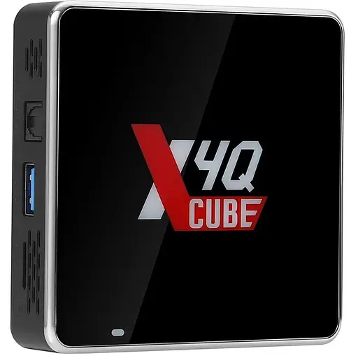TV Медіаплеєр Ugoos X4Q CUBE 2/16Gb/Amlogic S905X4/Android 11/WiFi 2.4G+5G/BT 5.1/Miracast/BT GyroRC