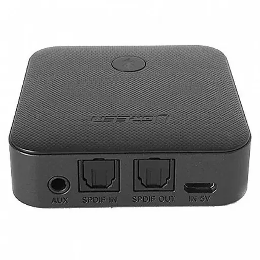 Bluetooth аудио-адаптер Ugreen CM144 Bluetooth Audio Receiver HD 5.0 (LY) 3.5mm+optical fiber (70158) - фото 2