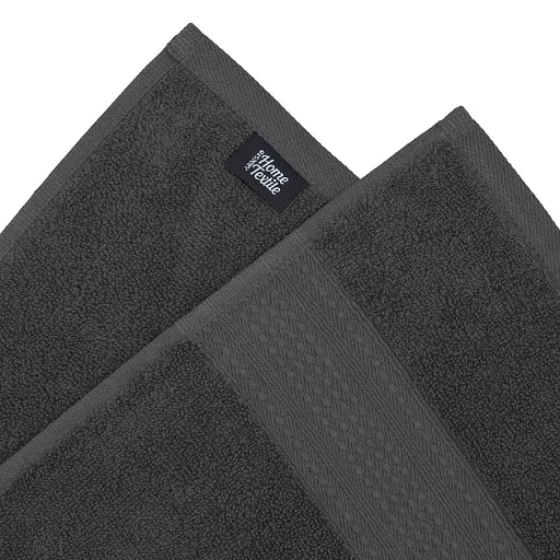 Полотенце махровое Ardesto SuperSoft 30х50 см 100% хлопок темно-серое (ART2230MC)  - фото 5