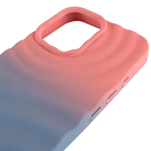 Чохол Epik TPU ColorWave для Apple iPhone 16, 6.1 Peach/Sky - фото 4
