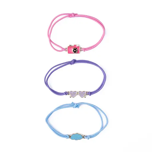 Набор браслетов Яркие моменты 3шт, IDEA11-HB8730 - фото 2