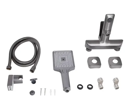 Смеситель для ванны Qtap Presto (с душевым гарнитуром) QTPRE259GRP45584 - фото 6