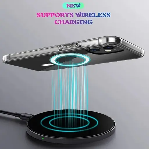 Чохол-накладка DK для Apple iPhone 12 / 12 Pro SGP MagSafe Composite (clear) - фото 9