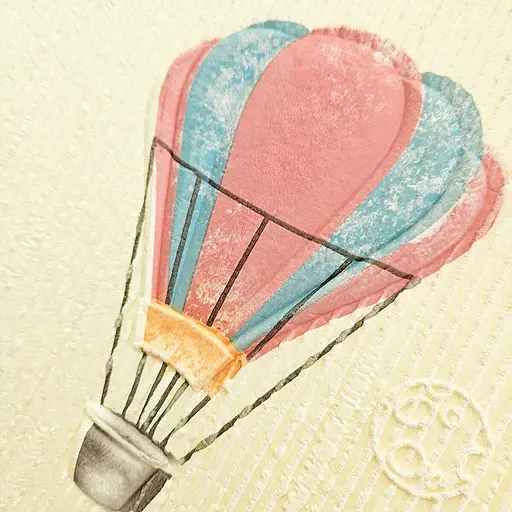 Панель стеновая 3D 700х700х4мм Воздушные шары фактурная текстура - фото 7