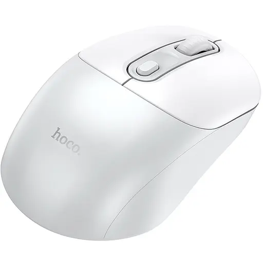 Миша Hoco GM28 White/Grey [136149]