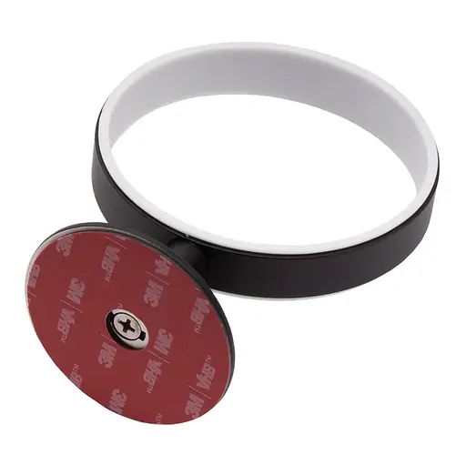 Йоршик для унітазу Rea 322222A black REA-77013, Чорний матовий - фото 6