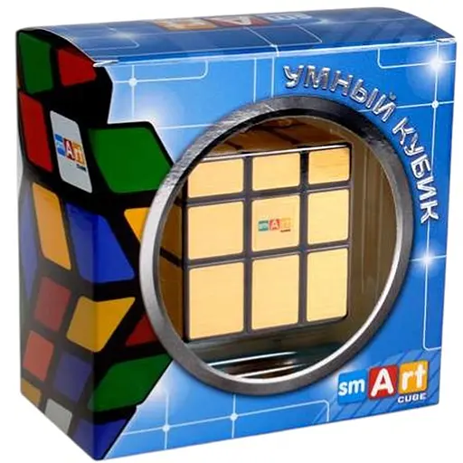 Умный кубик Smart Cube 3х3 Зеркальный золотой (SC352) - фото 1