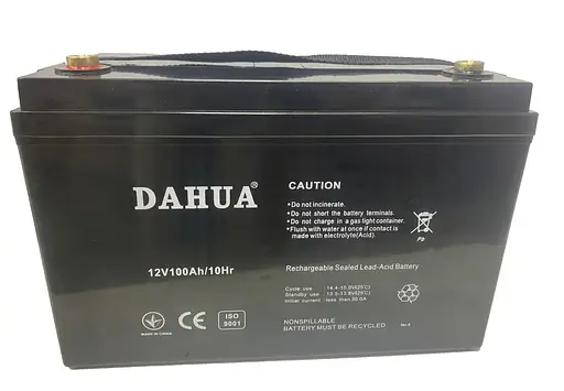 Акумулятор AGM DAHUA 12V 100Ah - фото 2