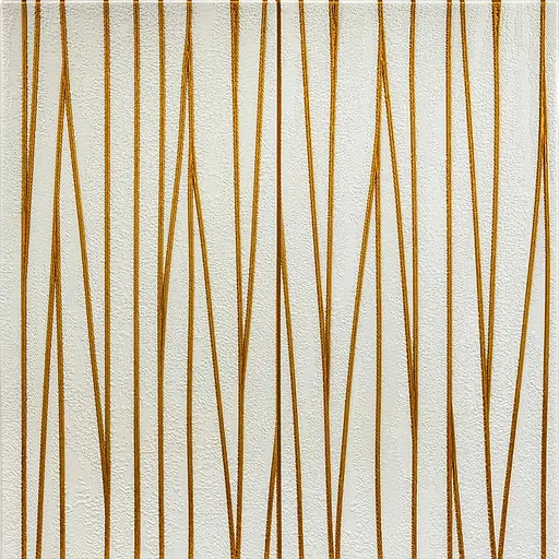 Самоклеящаяся 3D панель 700х700х5мм Золотые ленты (440) SW-00001184 - фото 1
