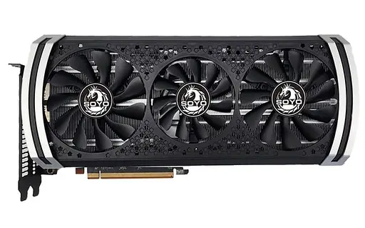 Видеокарта AMD Radeon SOYO RX 5700 XT 8GB DDR6 (SY-RX5700XT-TR-8GD6) Б/у - фото 1