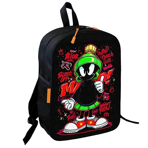 Рюкзак школьный детский Марвин Марсианин 36х27 см подростковый для мальчика, девочки (4030)