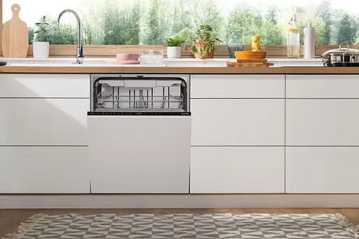 Посудомоечная машина Gorenje встраиваемая, 16 комплектов A+++, 60 см, инвертор, Wi-Fi, AquaStop белый - фото 2