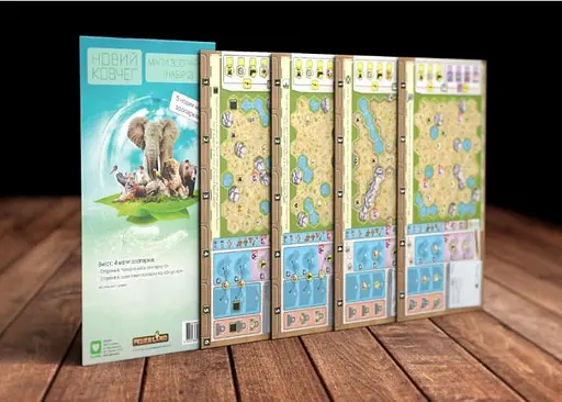 Новий Ковчег Igames Мапи зоопарків. Набір 2 Ark Nova Zoo Map Pack 2 укр. (2403) - фото 5