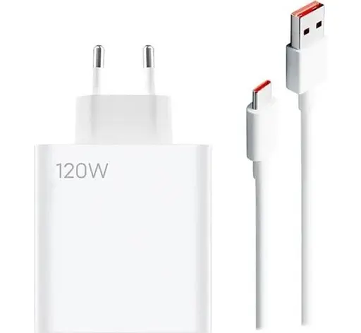 Зарядное устройство Xiaomi 120W Charging Combo + USB-кабель Type-C Cable MDY-13-EE - фото 1