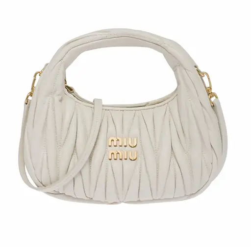 Женская кожаная сумка Wander (Белая)