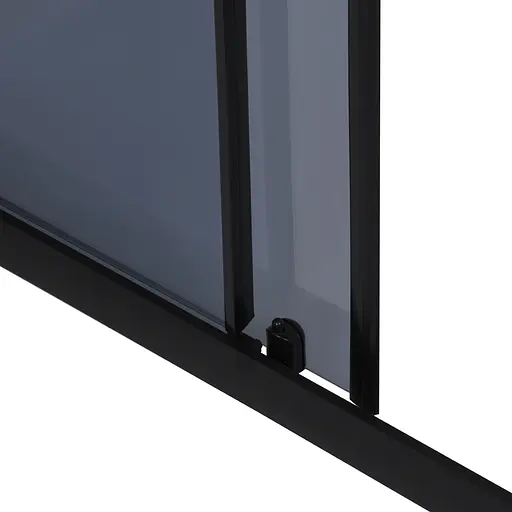 Душевая кабина Bravo квадратная без поддона Odra N90GB 1 шт., черный матовый, тонированный - фото 4