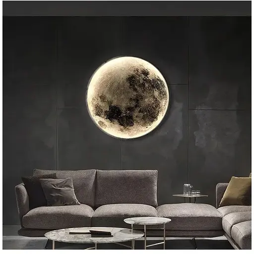 Бра Romin Wall Moon чорний - фото 1