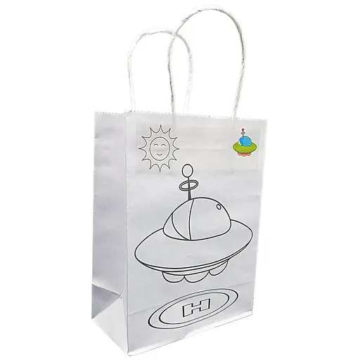 Детская раскраска "Тарелка НЛО" Bambi 23-201-5 с фломастерами - фото 1