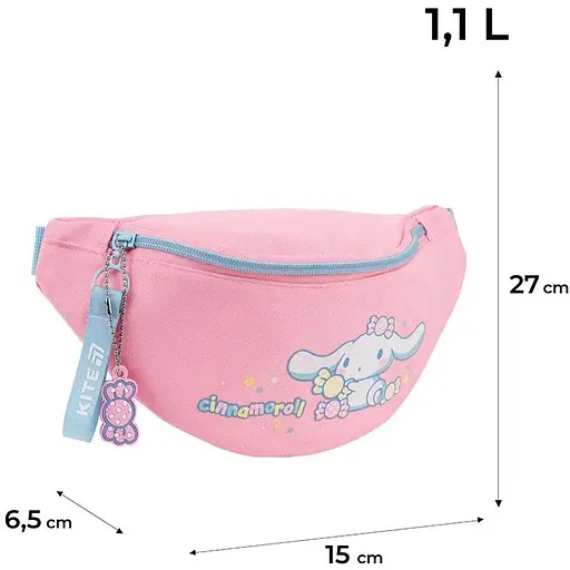 Сумка-бананка дитяча Kite Kids Cinnamoroll (CR26-2577) - фото 7
