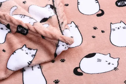 Плед Ardesto Flannel 160х200 см котики (ART0108PB) - фото 5