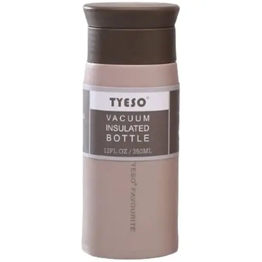 Термос Tyeso 350 мл из нержавеющей стали Gray